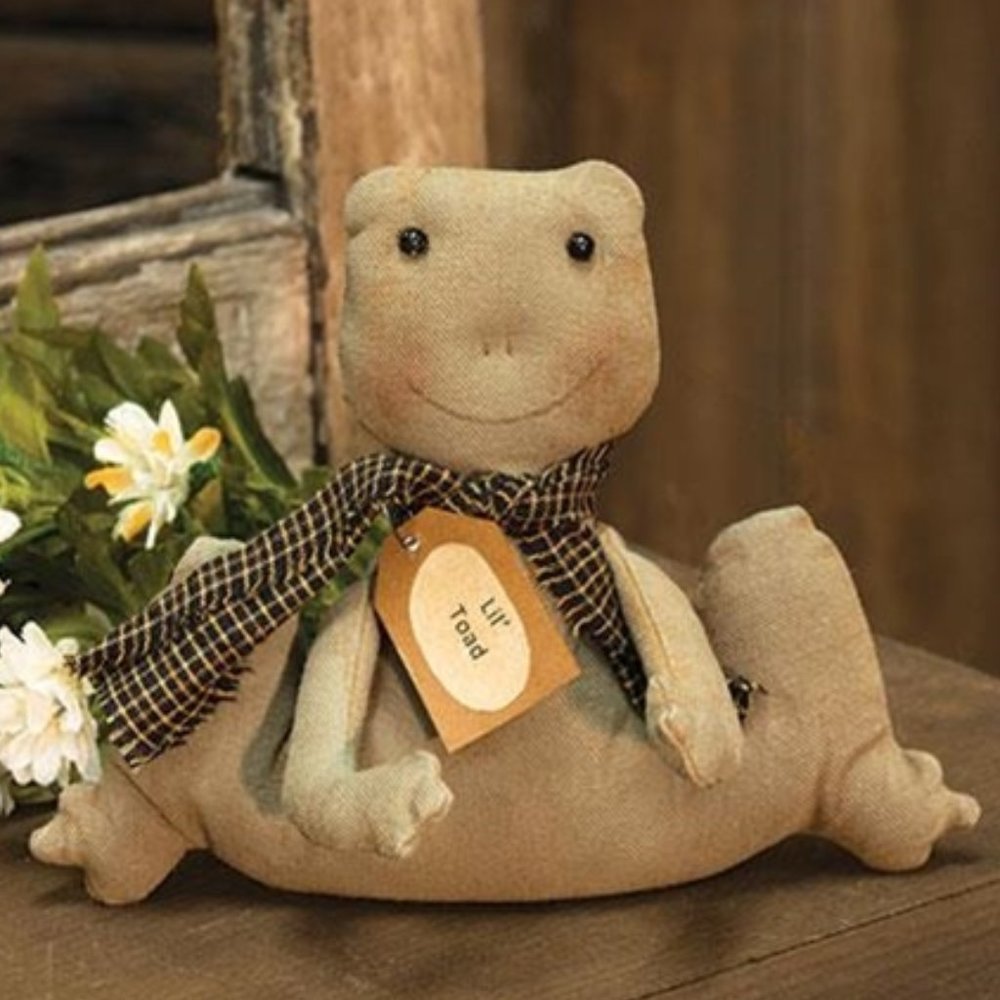 Lil' Toad weighted stuffed figure